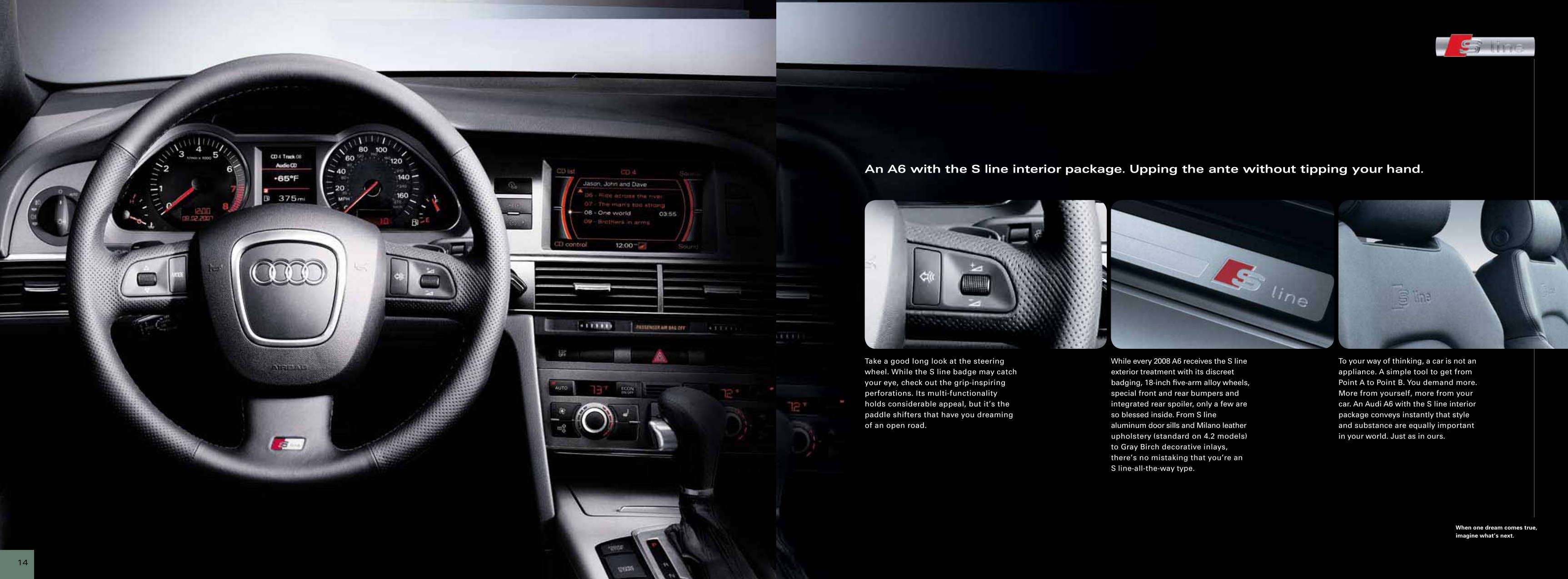 2008 Audi A6 Brochure Page 6